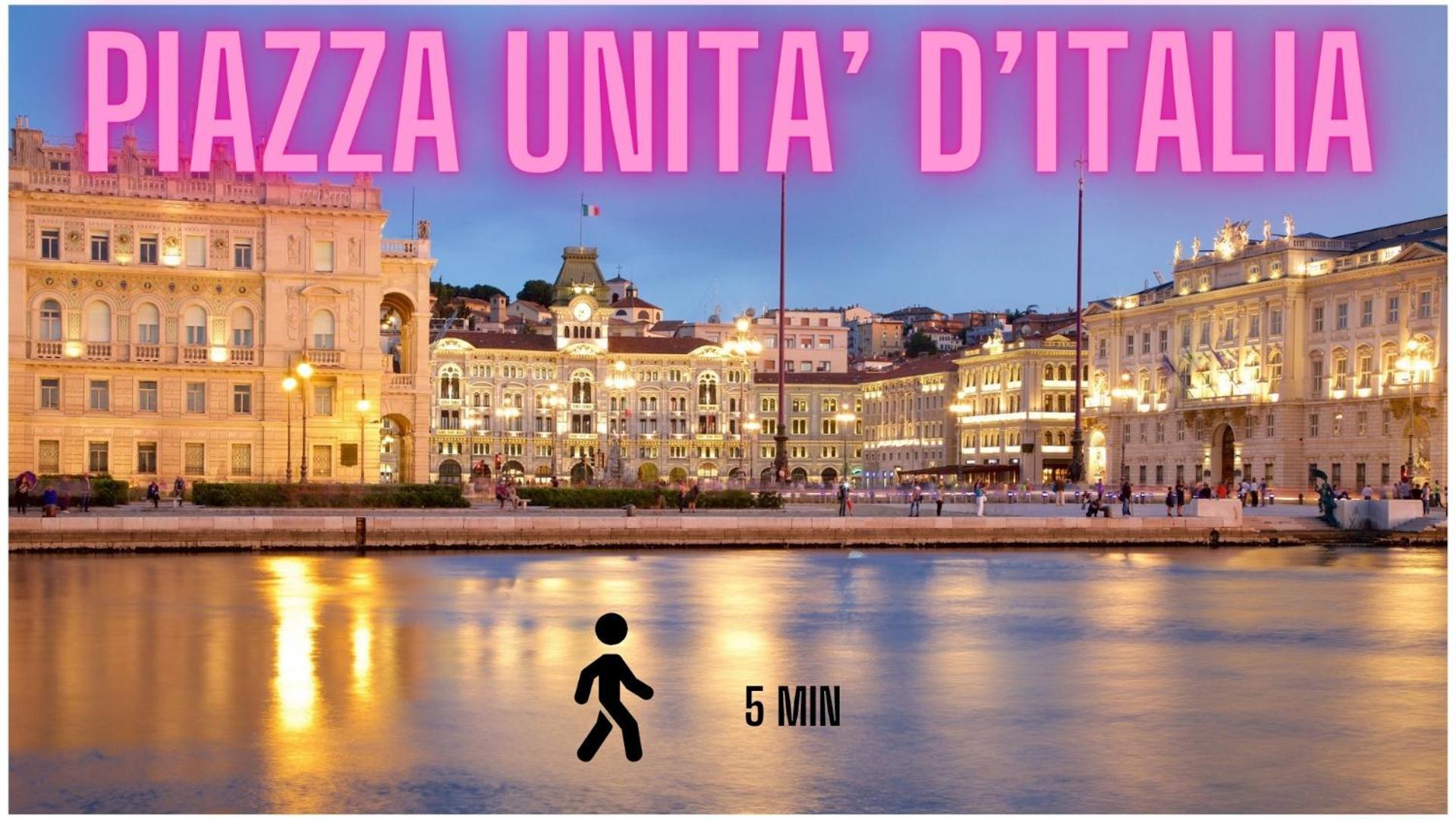 Piazza Unita D'Italia - Jr Suite Con Ac - Wi Fi - Park Convenzionato Trieste Bagian luar foto